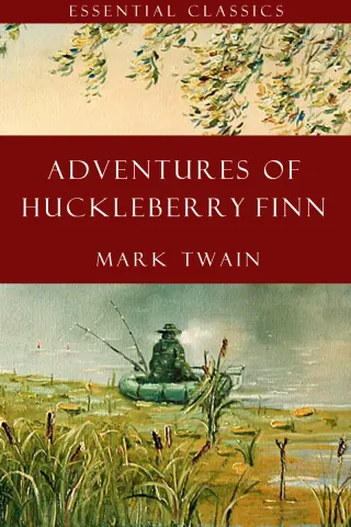 Обложка «Adventures of Huckleberry Finn» — Mark Twain, уровень B1