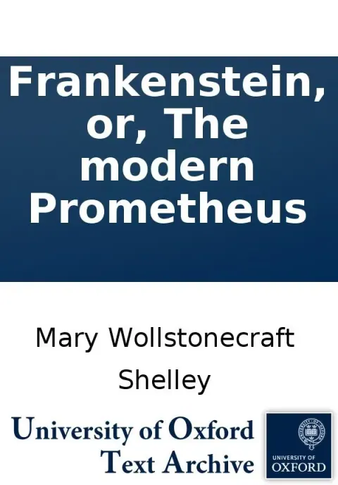 Обложка книги «Frankenstein; or, the modern prometheus» — Mary Wollstonecraft Shelley, ужасы, уровень C2