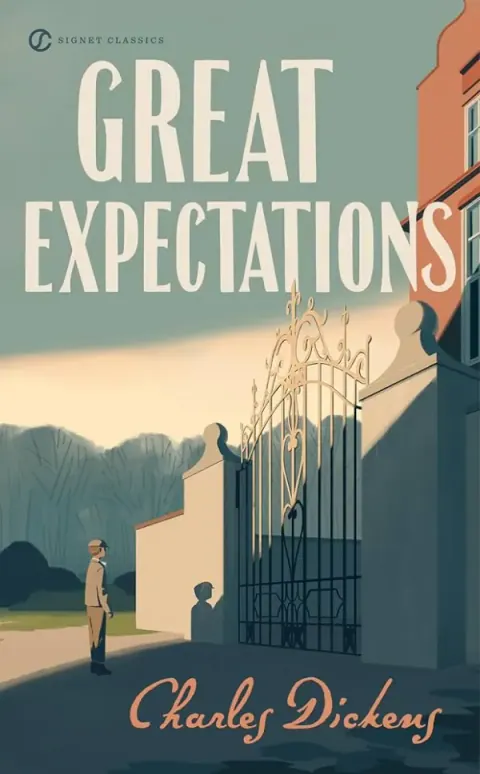 Обложка книги «Great Expectations» — Charles Dickens, классика, уровень B2