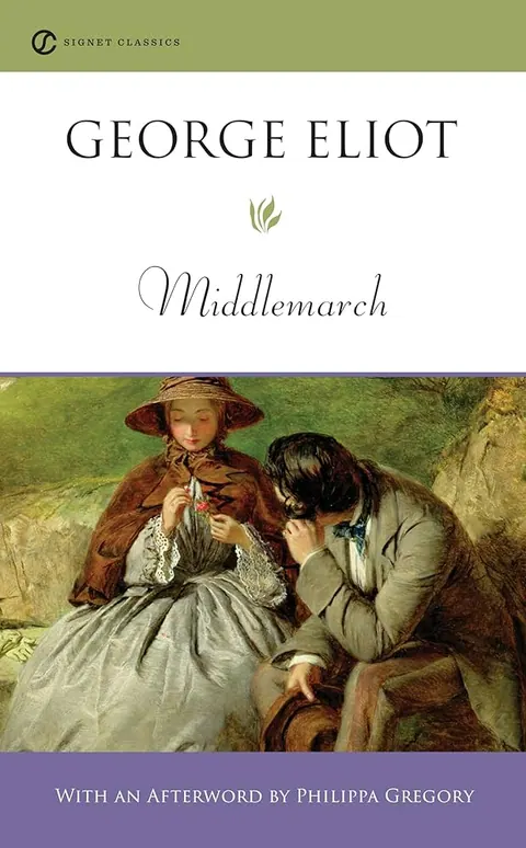 Обложка книги «Middlemarch» — George Eliot, классика, уровень C1