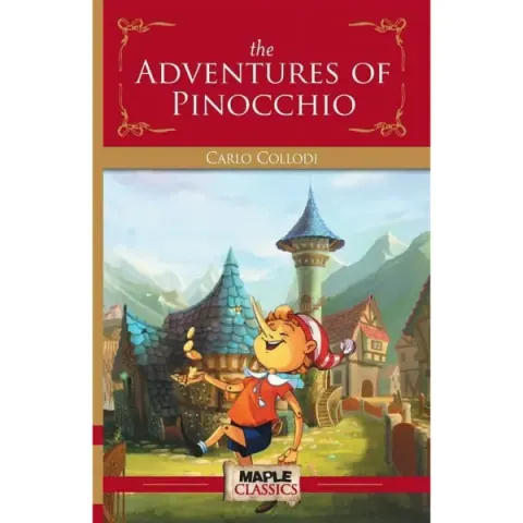 Обложка книги «The Adventures of Pinocchio» — Carlo Collodi, детская литература, уровень B1
