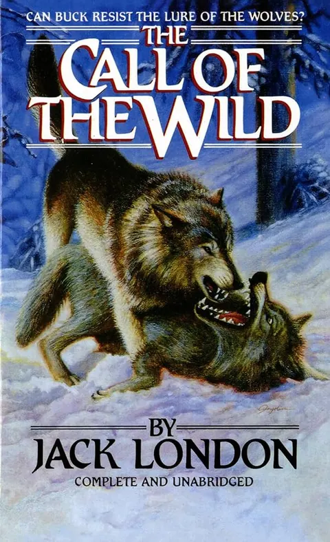 Обложка книги «The call of the wild» — Jack London, приключения, уровень B2