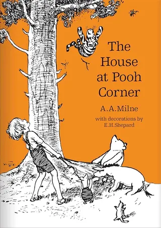 Обложка «The house at Pooh Corner» — A. A. Milne, детская литература, уровень A1