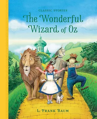 Обложка «The Wonderful Wizard of Oz» — L. Frank Baum, детская литература, уровень A2