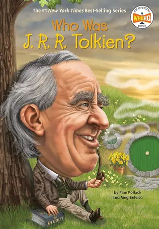 Обложка «Who Was J.R.R. Tolkien» — Pam Pollack and Meg Belviso, детская литература, уровень A2
