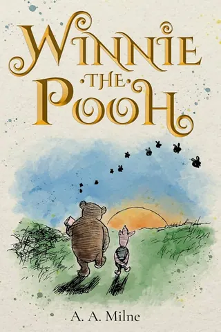 Обложка «Winnie-the-Pooh» — A. A. Milne, детская литература, уровень A1